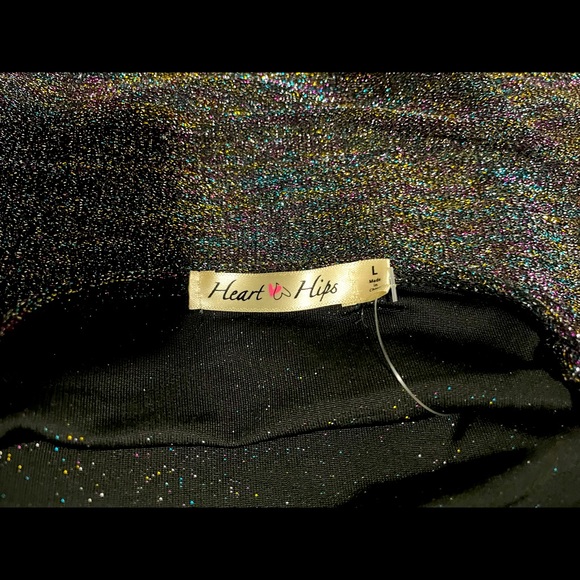 Heart & Hips multi colored tank, NWT, Large - Picture 3 of 4